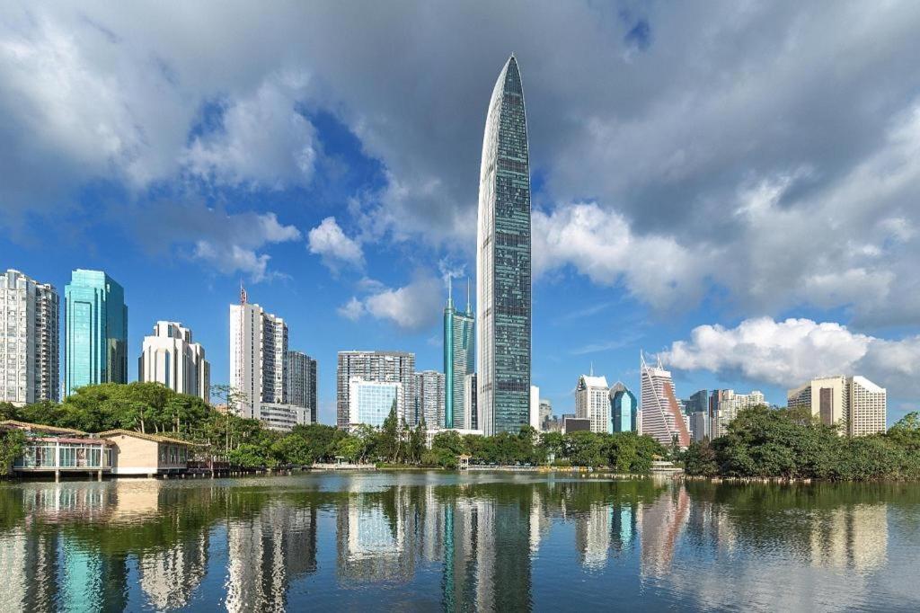 Shang Pin Hotel Shenzhen Futian Exhibition Branch Exterior foto
