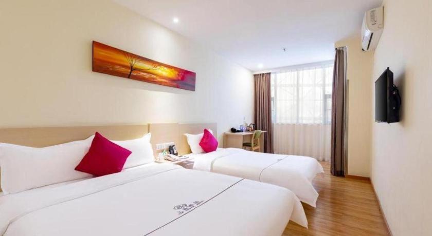 Shang Pin Hotel Shenzhen Futian Exhibition Branch Exterior foto